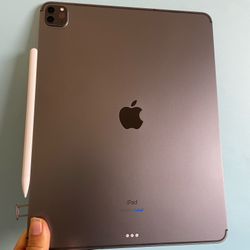 1TB Apple IPad Pro 12.9” 5th Generation ( M1 chip / XDR display / 2021) WiFi + cellular (5G/Unlocked) with keyboard, pen &  Accessories (2TB $1099) 