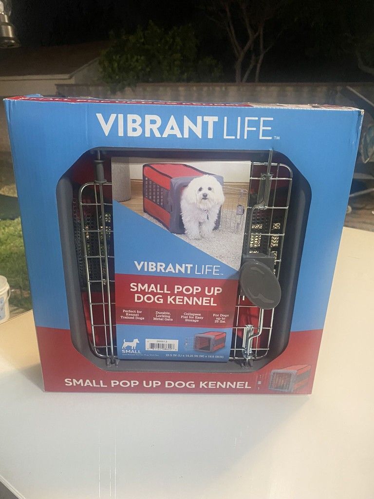 VibrantLife - Pop-Up Dog Kennel for Small Dogs