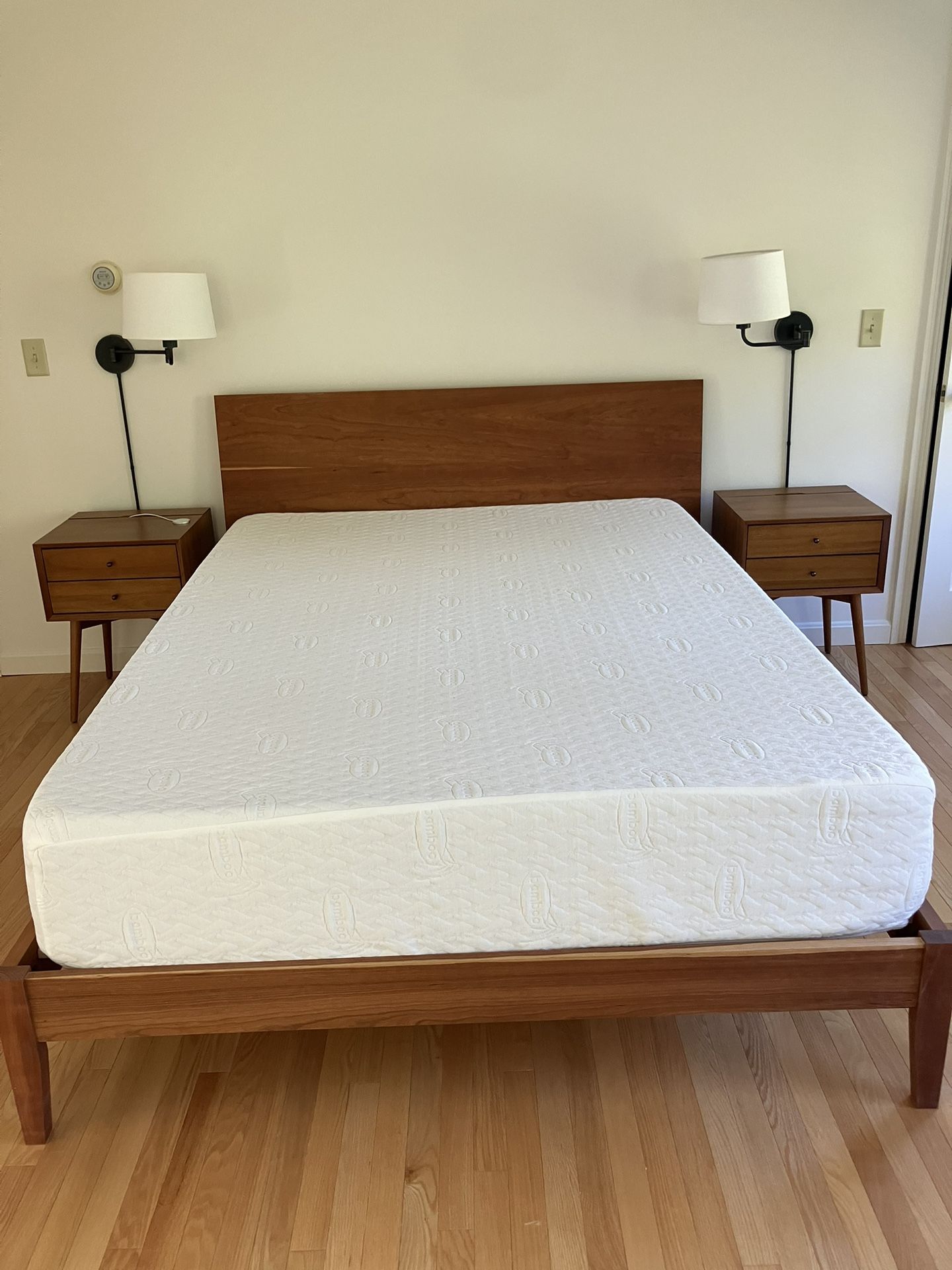 Free Queen Mattress (firm) And Metal Bed Frame