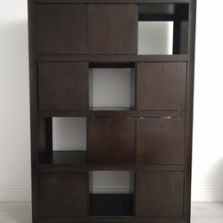 Shelf With Sliding Doors