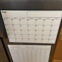 Fridge Magnetic Calendar and Planner