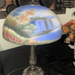 Hand painted lamp 