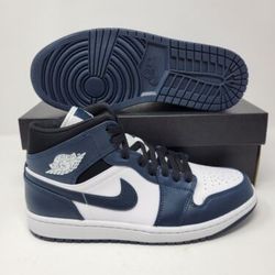 air jordan 1 mid armory navy Size 9