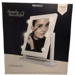 Vivitar Simply Beautiful Hollywood 1 X Led Large Vanity Mirror