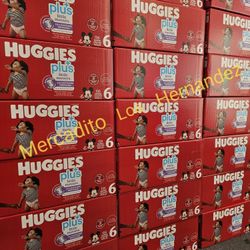 Huggies Size 6 Little Movers 126 Pañales Diapers❗️Nuevos Firm Price
