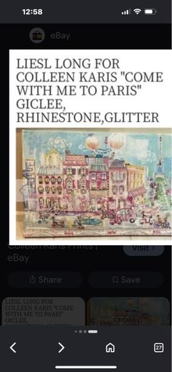 Painting rhinestone and clutter