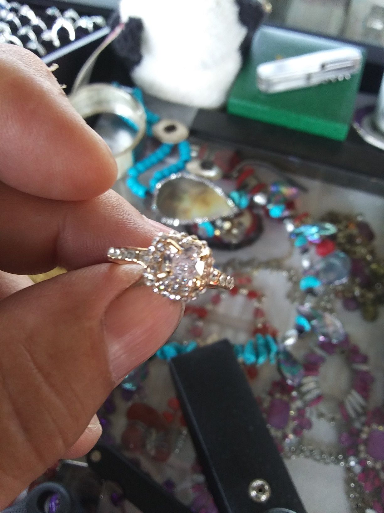 10 Very Elegant Rings Real Stones and Diamonds