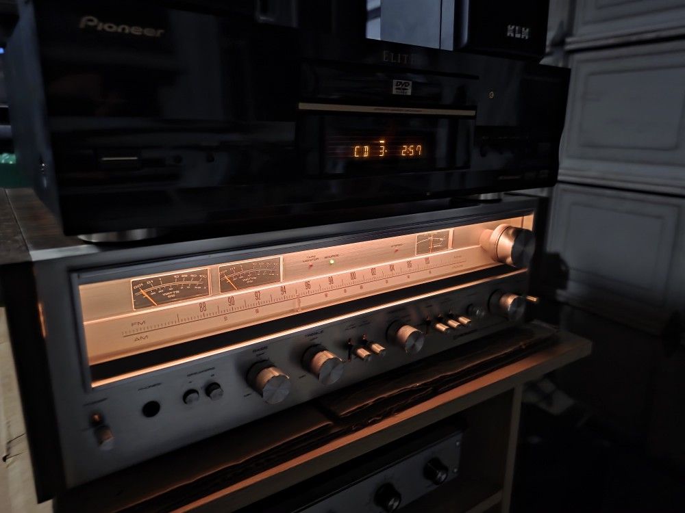 Pioneer SX 780 Vintage Receiver Pioneer Elite DV-37 CD player Pioneer PL 560 Turntable 1200 obo