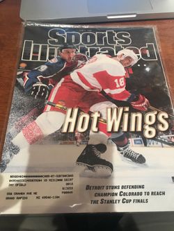 June 2 1997 Sports Illustrated Detroit Red Wings Kirk Maltby