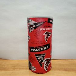 Falcons Glass Vase