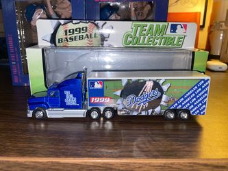 1999 MLB LA Dodgers Die-Cast Semi Truck Collectible