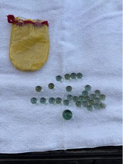Vintage marbles from 1960s to 1970s