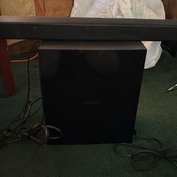 Samsung Sound Bar With Subwoofer