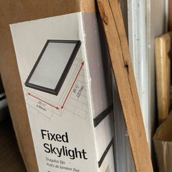 Skylight (Curb) 25-1/2"x49-1/2" Fixed Glass
