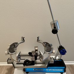 Like-New Gamma X-6FC Manual Tennis Stringing Machine - Excellent Condition!