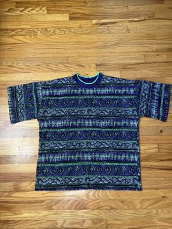 Vintage 1980 80s Print Shirt Reebesse Surf