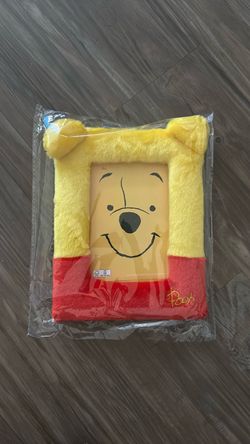 Winnie the Pooh Plush Photo Frame - 4"× 6"