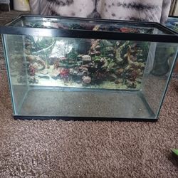 Like new clean 30 gallon aquarium asking $65  cash must pick up Broadway and apache buckeye az 
