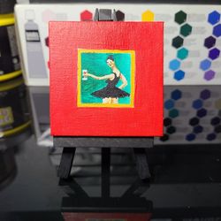Handpainted Album Cover (Kanye West)