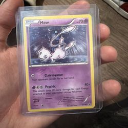Pokémon Mew Xy Promo Card