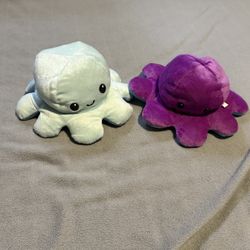 Two Octopus plushies 🐙