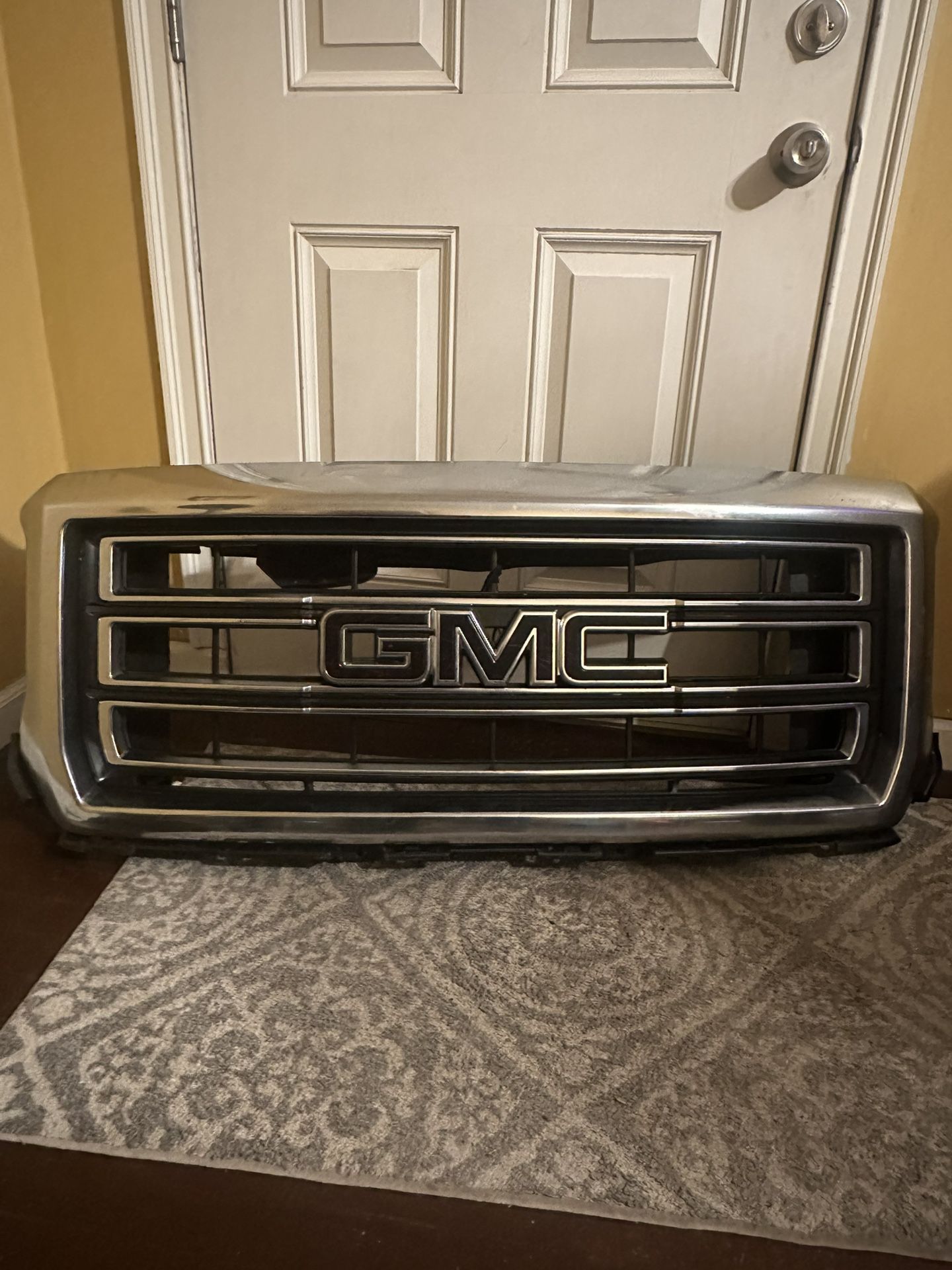 2014-2015 Gmc Sierra 1500 Front Chrome Grill 
