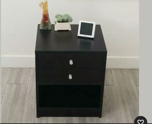 Nightstand Bedside End Table Bedroom Side Stand Accent Modern Storage Drawers FREE SHIPPING