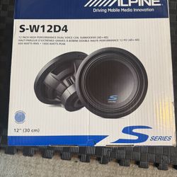 Alpine Subwoofer Speaker-NEW