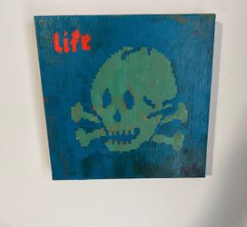 Matt Skiba (Alkaline Trio) original painting "Life"