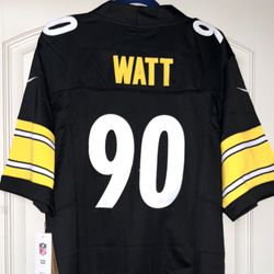 MED / LARGE + 2X? + 3X - STEELERS #90 T.J. WATT JERSEYS
