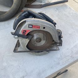 Used 7 1/4” circular saw works well. $25
