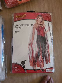 Spirit Halloween Underworld Cape Adult Costume