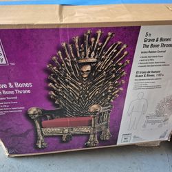 Halloween Decor - Bone Throne