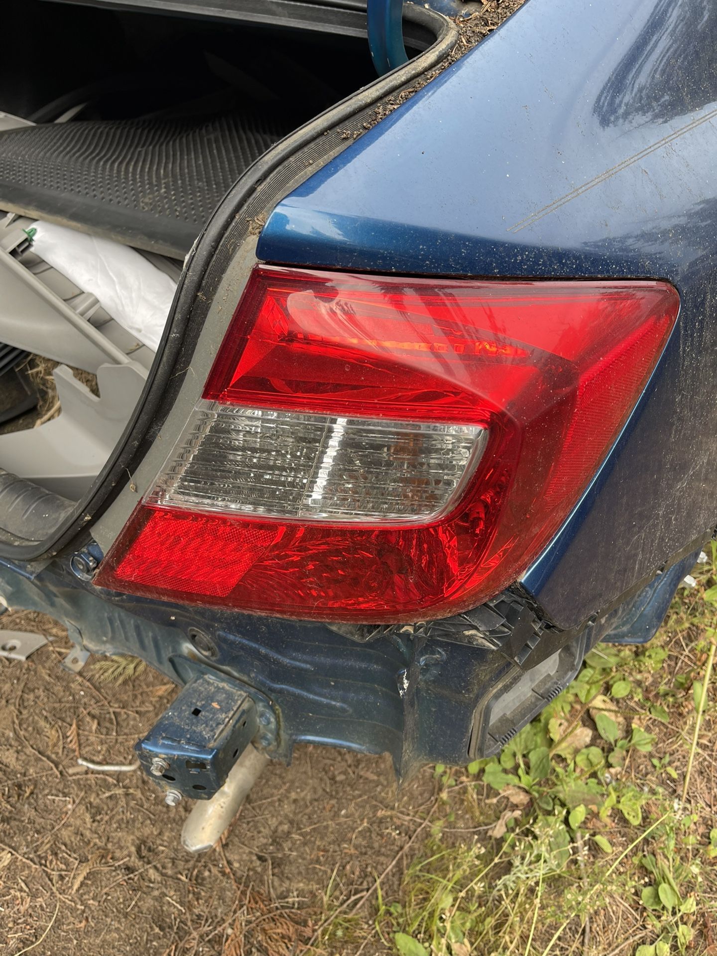 2012 Passenger Rear Light