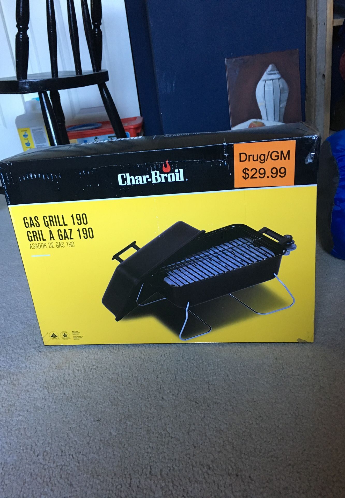 Char-Broil gas grill never used