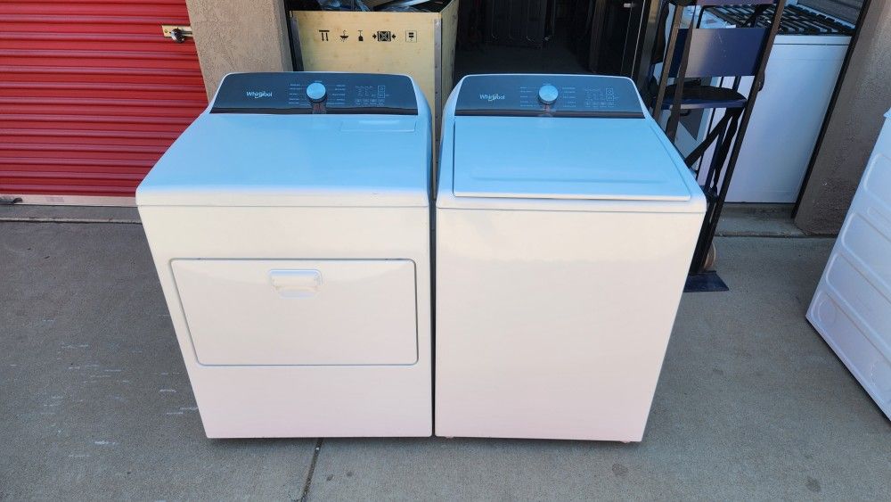 Whirlpool Xl 2025 Washer And Dryer Set