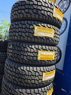 265 70 17 Groundspeed tires Con 50,000 millas de Garantía