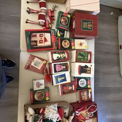 Big Lot Of Christmas Decor and Ornaments 