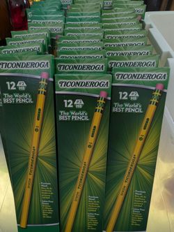 Ticonderoga pencils 12 pencils 
