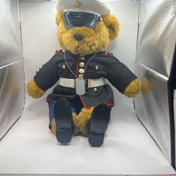  U.S. MARINE CORPS ENLISTED DRESS BLUE UNIFORM PLUSH BEAR 