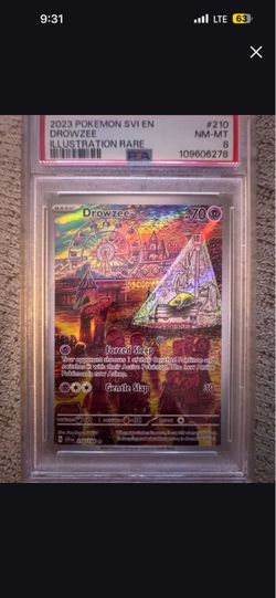 Pokemon Drowzee Card