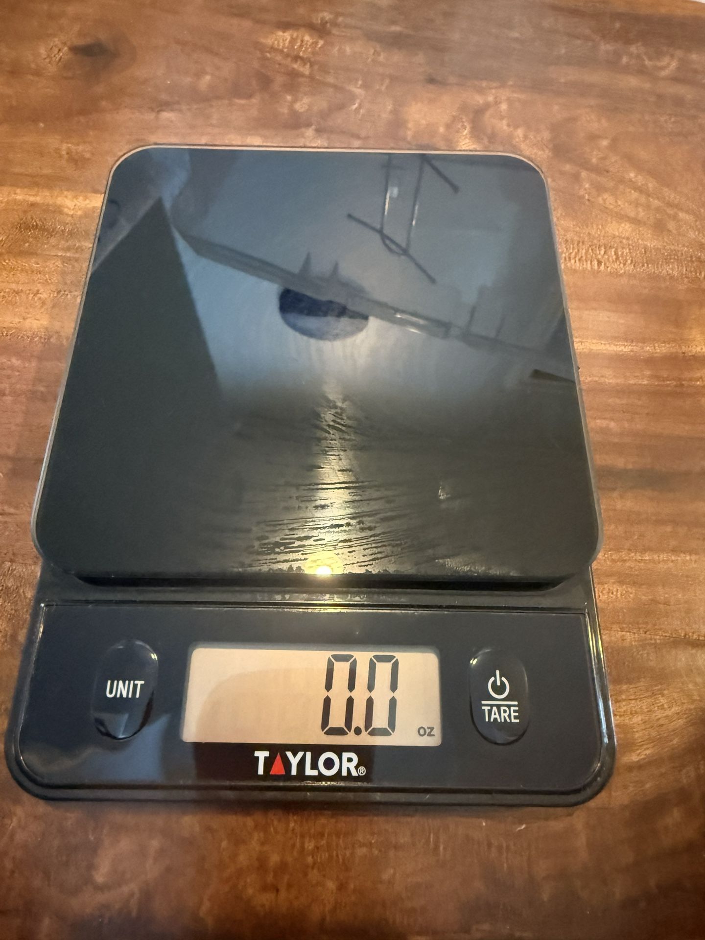 Tailor Black Glass Digital Kitchen Scale - 11 lb/ 5 kg Capacity