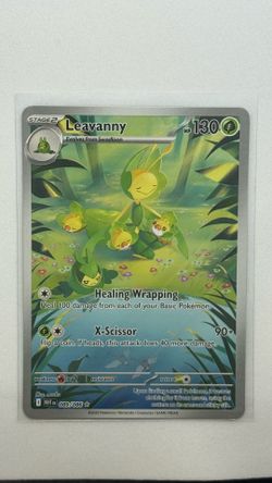 Pokémon Leavanny Illustration 089/086 S&V White Flare illustration rare NM Pokemon Card