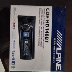 Alpine CDE-HD 148BT