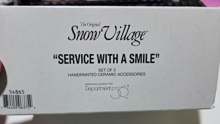 Department 56 Snow Village Service With A Smile