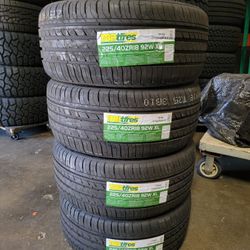 225 40 18 NEW TIRES COROLLA CIVIC SENTRA KIA SCION BMW VERSA 