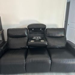 Black Electric Couch