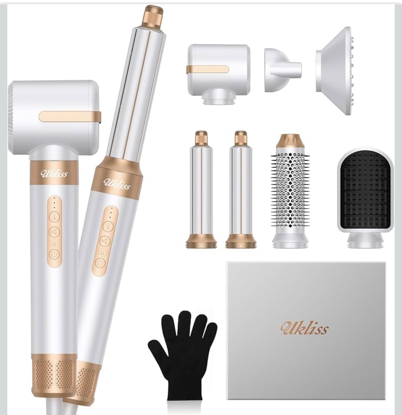 Brand New UKLISS Hair Dryer Brush 7 in 1