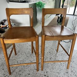 Wooden Bar Stools