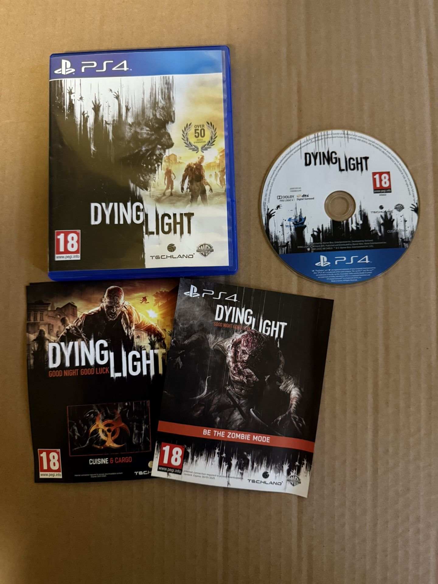 Dying Light ( PS4) CIB